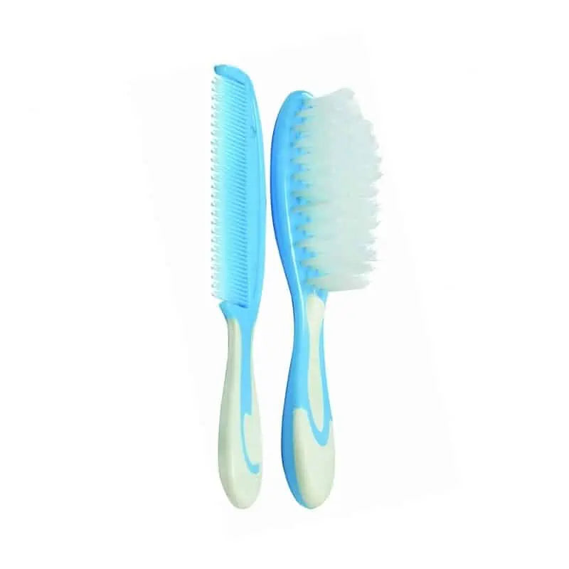 Brush and Comb Set Blue
