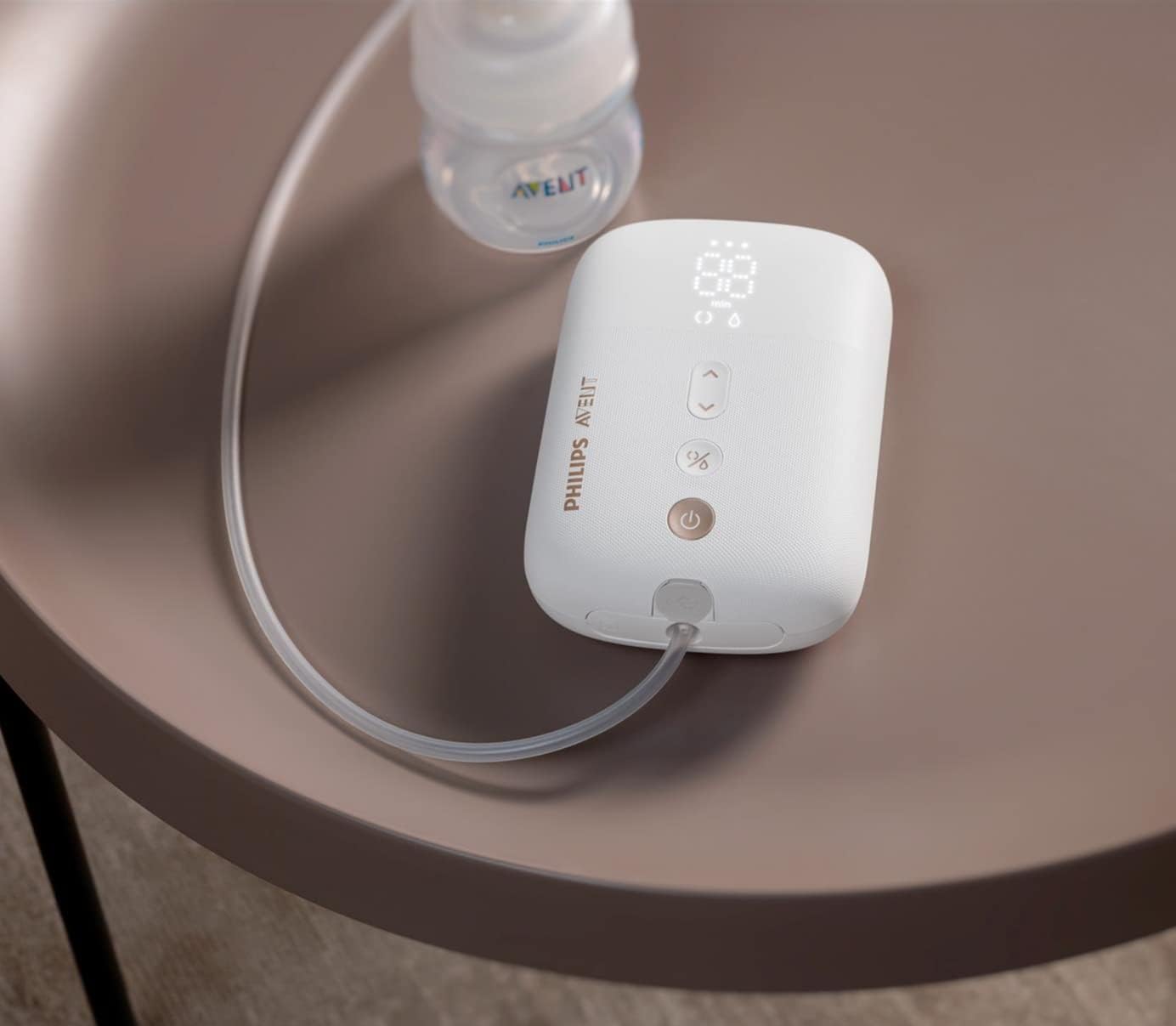 Electric breast pump cordless