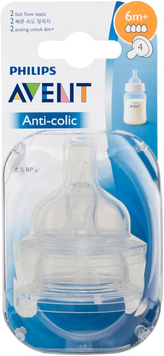 Anti-colic Teats 6m x2
