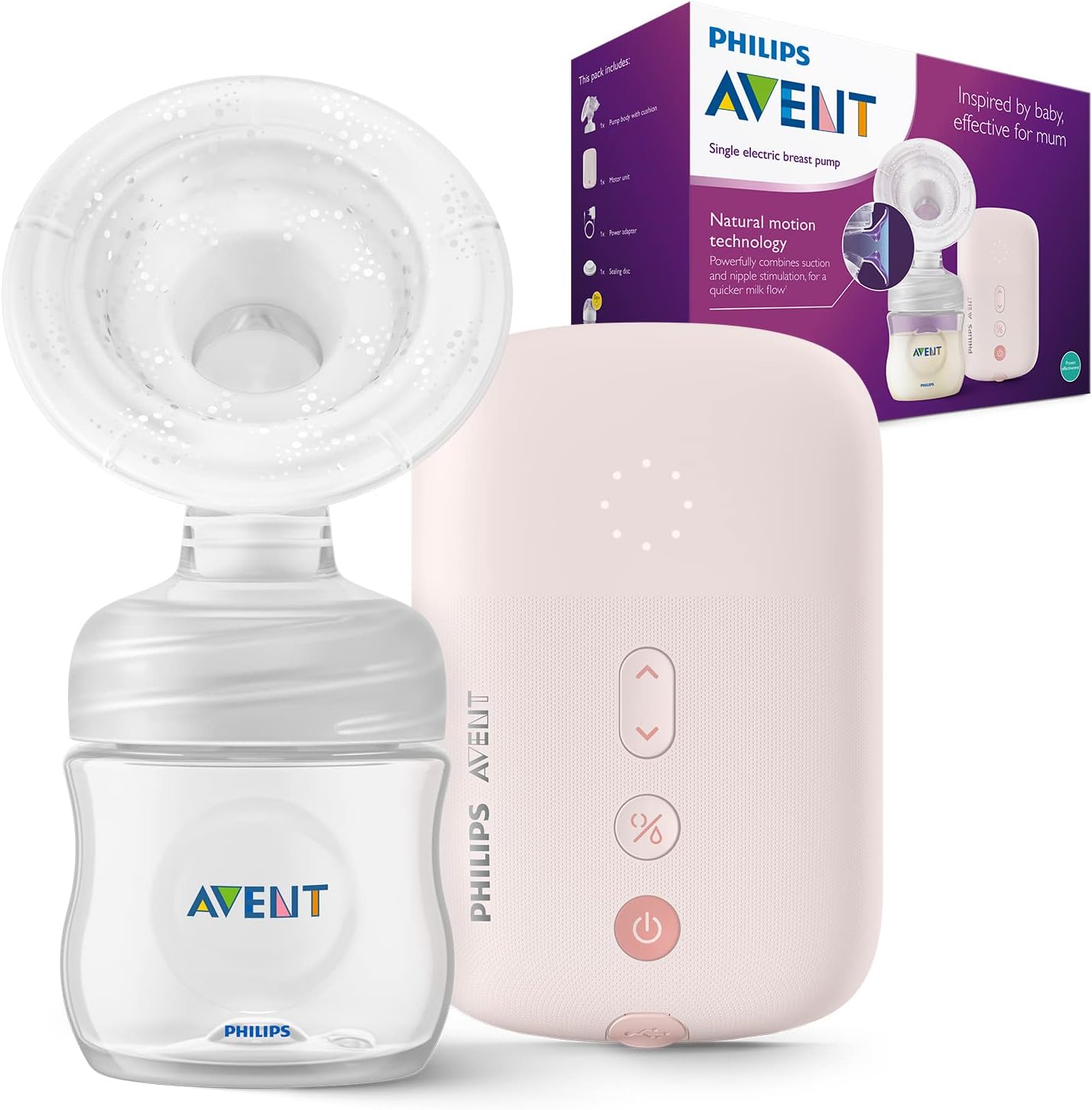 Electric breast pump corded