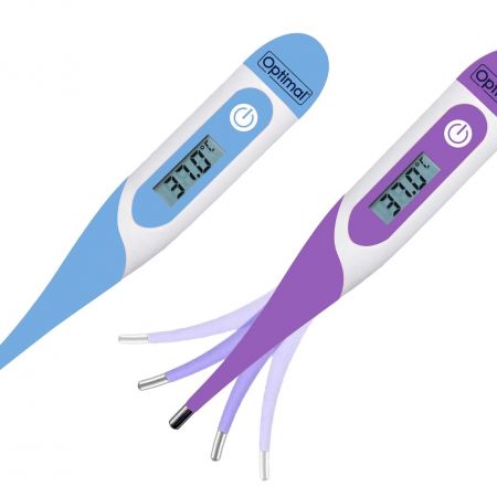 Digital Flexible Thermometer 30Sec blue