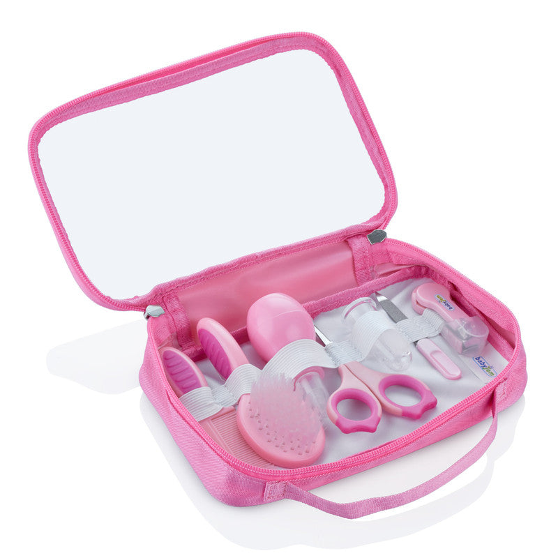 Baby Grooming Set - 7pcs - pink