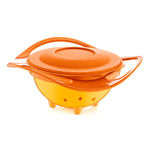 360° rotating non-spill bowl