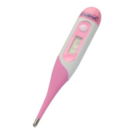Digital Flexible Thermometer 30Sec pink
