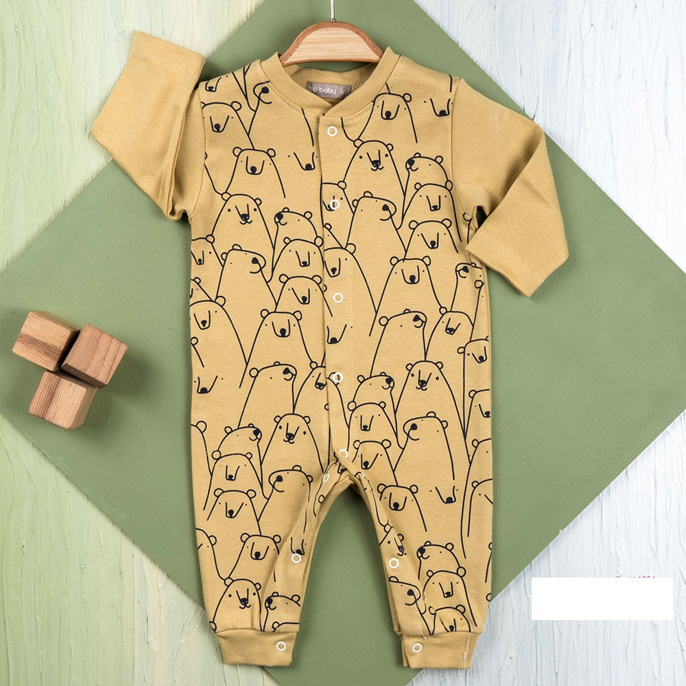 Baby boy cotton overall (6-9 m)