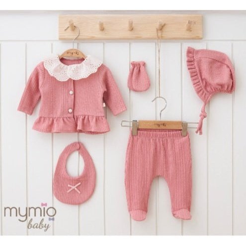 Baby girl 5 pieces hospital set