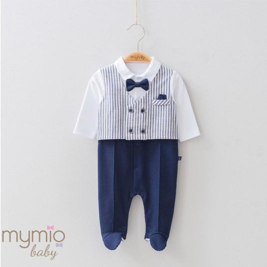 Baby boy cotton overall (6-9 m )