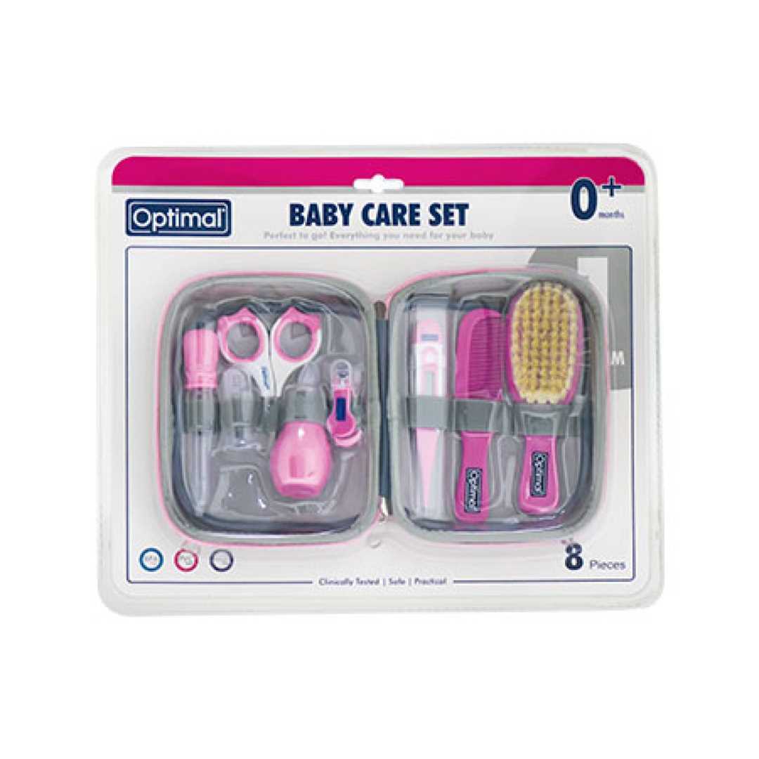 Baby Care Set (8pcs) Pink