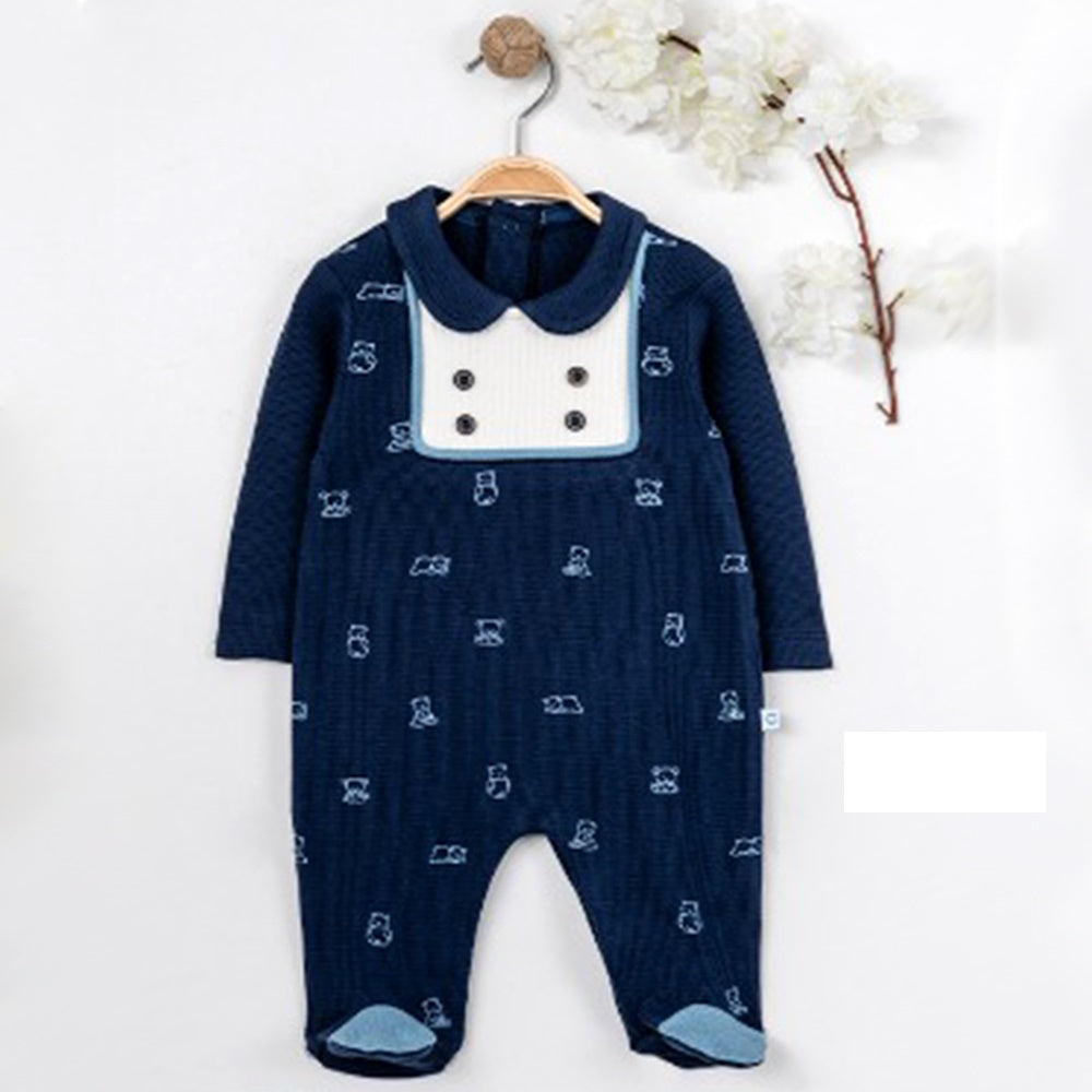 Baby boy cotton  overall (0-3 m)