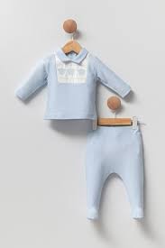 Baby boy classy formal 2 pieces set (newborn)