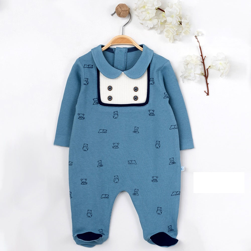 Baby boy cotton  overall (6-9 m)