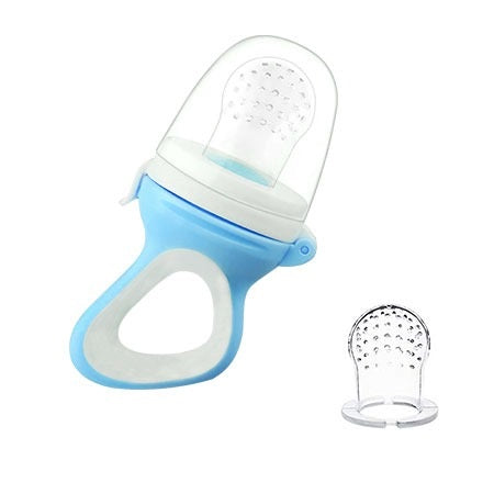 Baby Food Feeder Blue