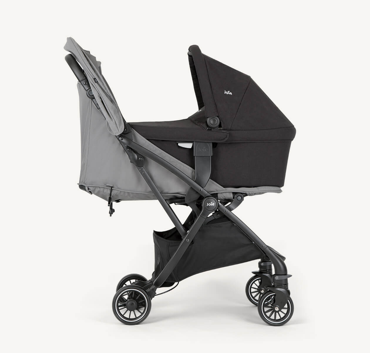 JOIE Tourist™ 3in1 compact stroller Pebble